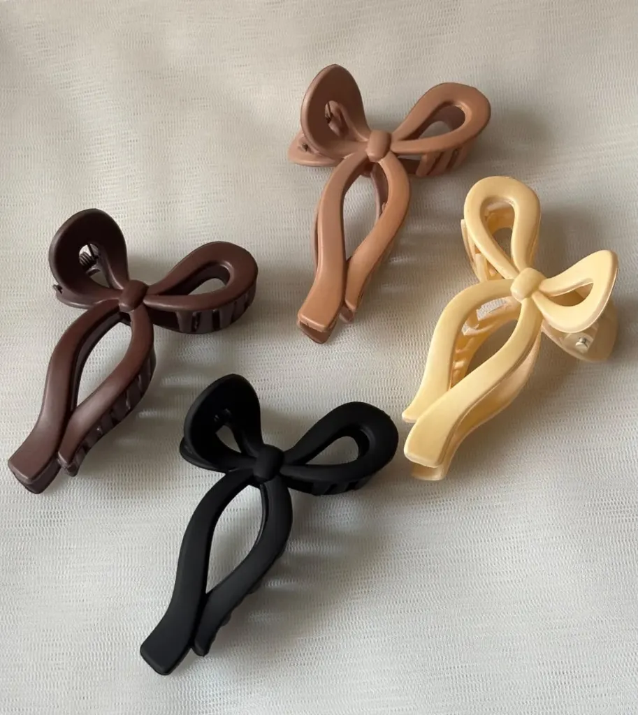 Matte Bow Clip